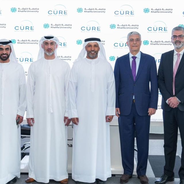 Cure Medical Centers to manage the medical clinics of Khalifa University