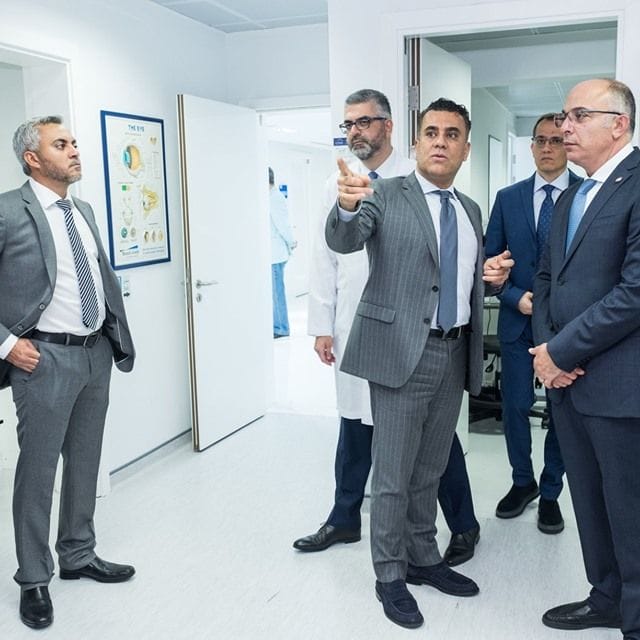 LEBANESE AMBASSADOR VISIT TO CURE