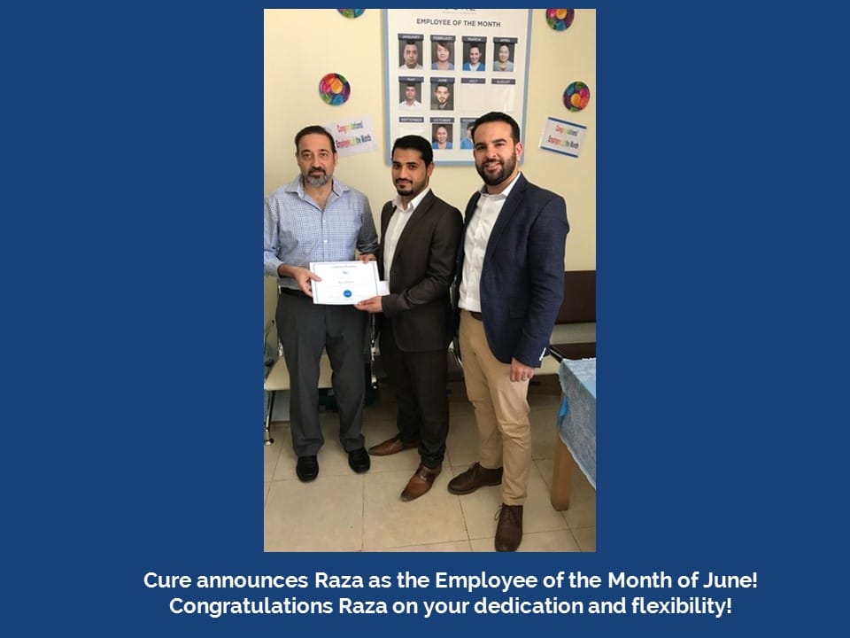 employee of the month raza