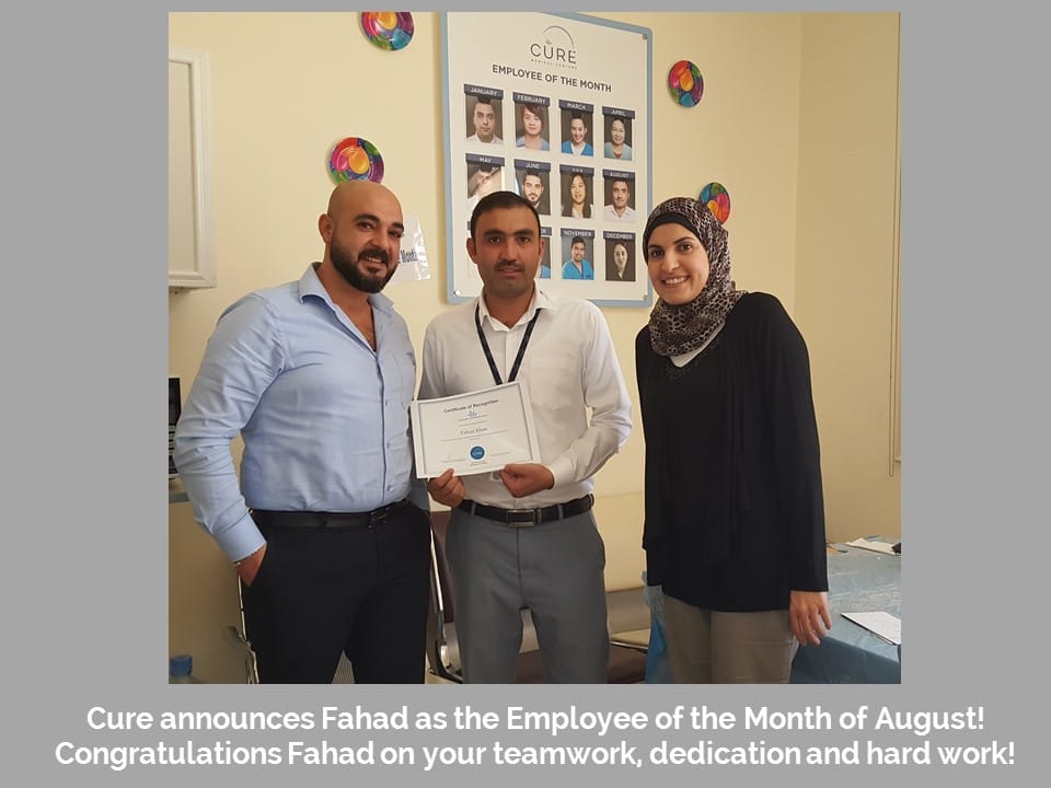 employee of the month fahad