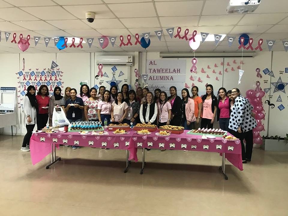 breast prostate cancer awareness at bechtel