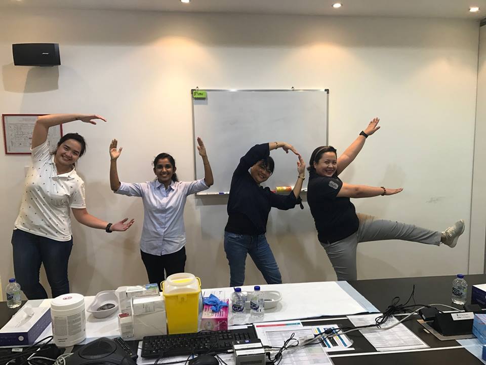 cure health day at penspen 2018