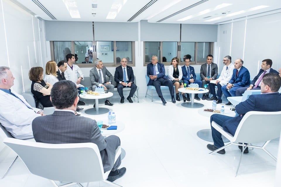 lebanese ambassador visit to cure